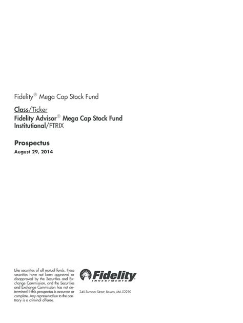 fidelity mega cap stock