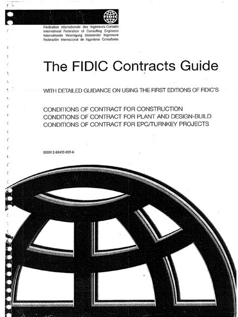 fidic contracts guide 2000 Reader