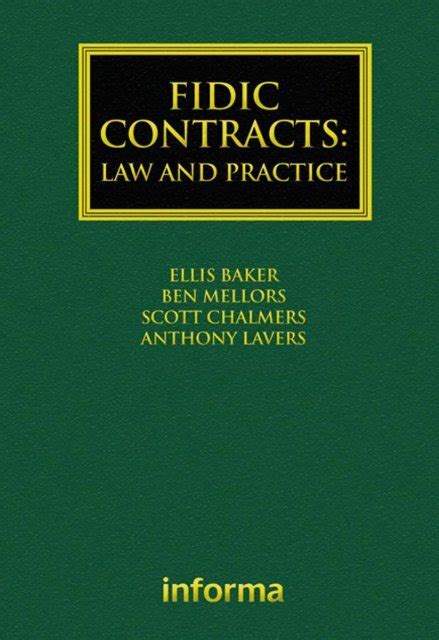 fidic contracts law and practice fidic contracts law and practice Kindle Editon
