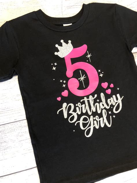 fifth birthday shirt