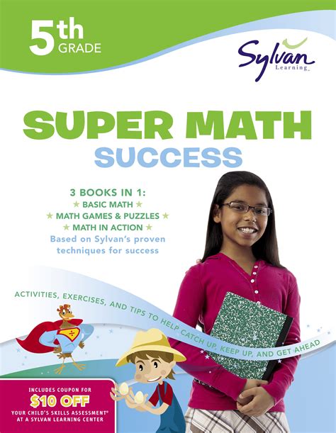 fifth grade basic math success sylvan workbooks math workbooks Reader