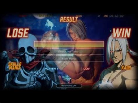 fighting ex layer - game over