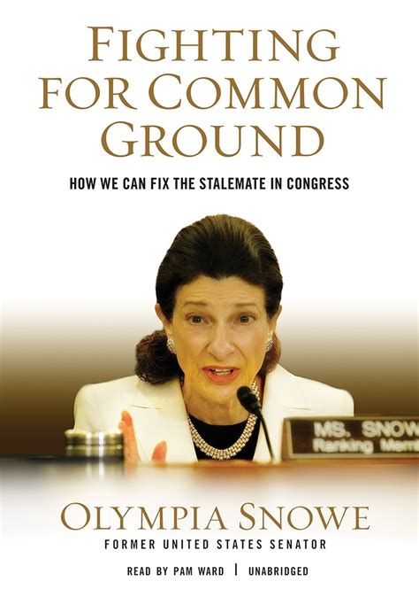 fighting for common ground how we can fix the stalemate in congress Kindle Editon