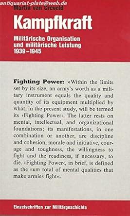 fighting power german and u s army performance 1939 1945 Doc