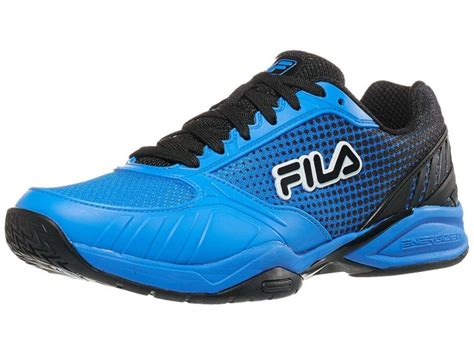 fila volley zone electric blue men's pickleball shoes