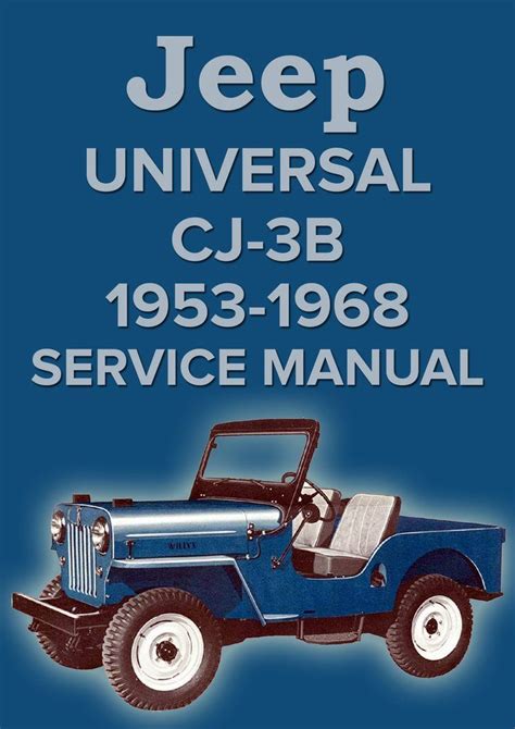 file pdf service manual cj3b Ebook PDF