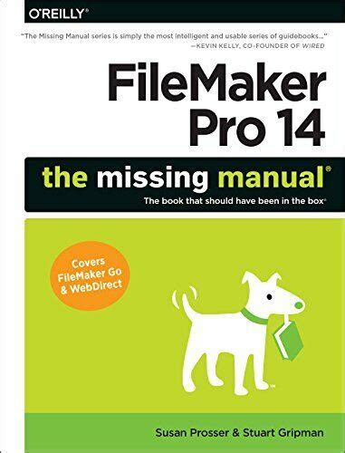 filemaker pro 14 the missing manual Kindle Editon