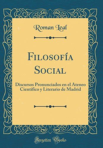 filosof social discursos pronunciados cient?ico PDF