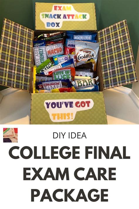final exam care package