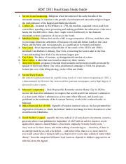 final exam study guide for history 1301 Reader