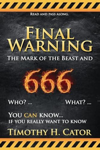 final warning the mark of the beast and 666 Kindle Editon