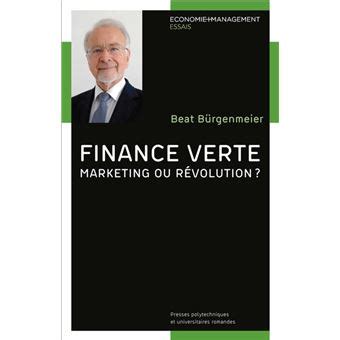 finance verte beat b rgenmeier Kindle Editon