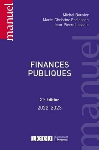 finances publiques 14eme bouvier michel Doc