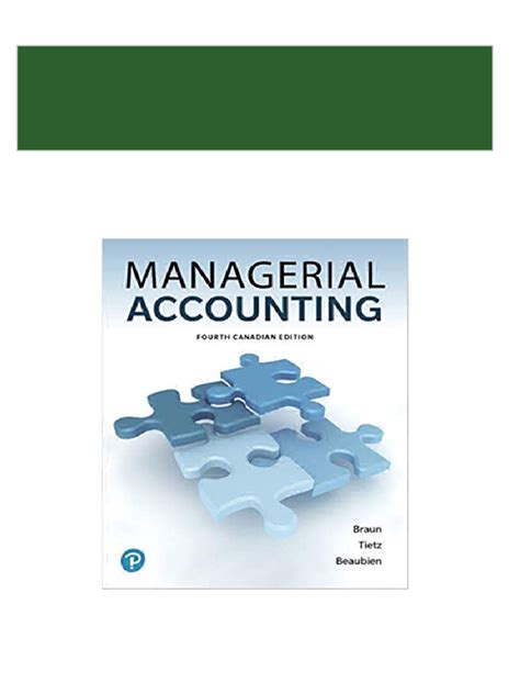 financial accounting 4 canadian edition solution manual Ebook Doc