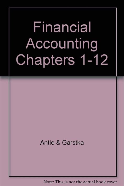 financial accounting antle garstka solution manual Doc