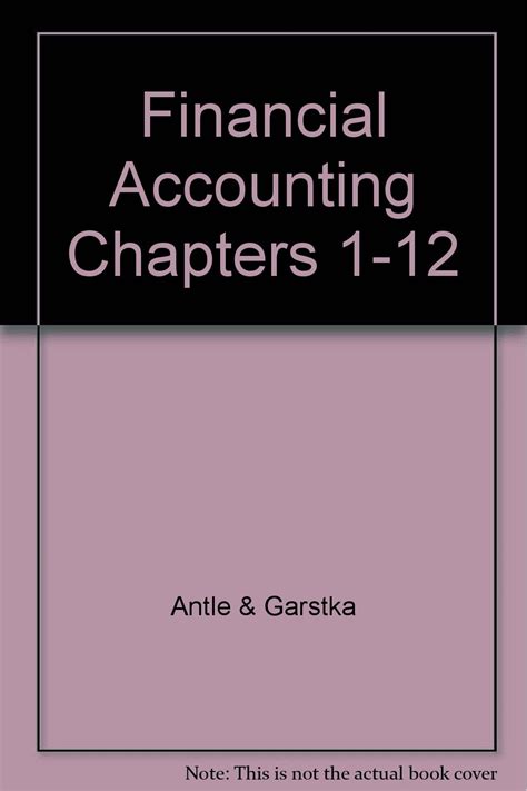 financial accounting antle garstka solution manual Doc