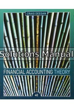 financial accounting deegan 4e solutions Reader