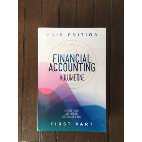 financial accounting part 1 conrado valix Kindle Editon