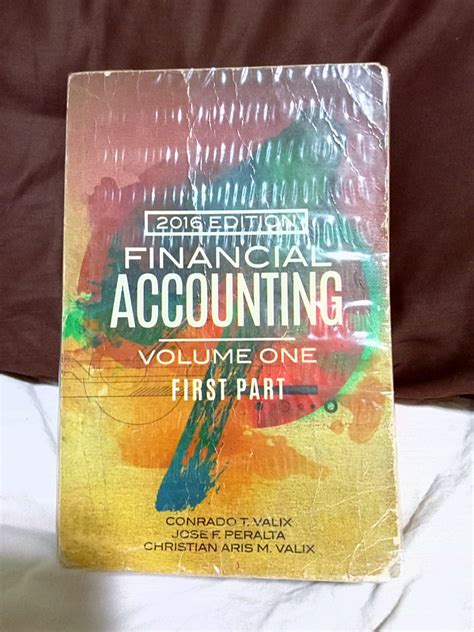 financial accounting part 1 conrado valix Kindle Editon