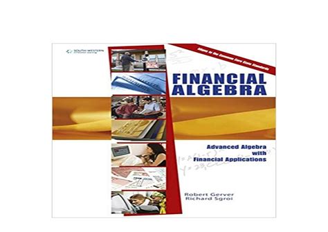 financial algebra advanced algebra with financial applications Ebook PDF