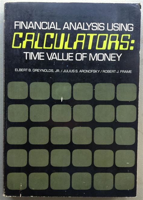 financial analysis using calculators time value of money PDF