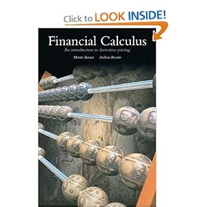 financial calculus an introduction to derivative pricing Epub