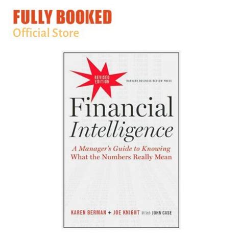 financial intelligence revised edition a managers guide to knowing what the numbers really mean Doc