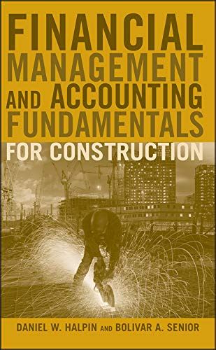 financial management and accounting fundamentals for construction Epub