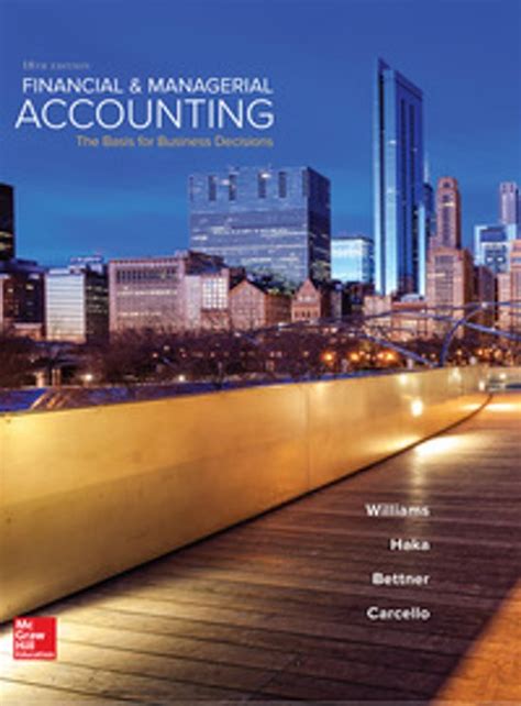 financial managerial accounting mcgraw hill Kindle Editon
