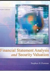 financial statement analysis and security valuation solution manual Epub