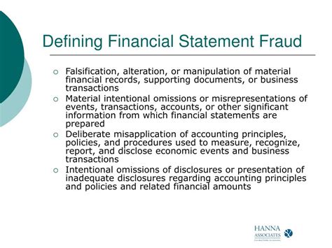 financial statement fraud defined financial statement fraud defined PDF