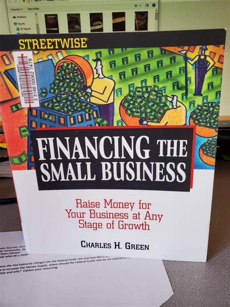 financing the small business streetwise Epub