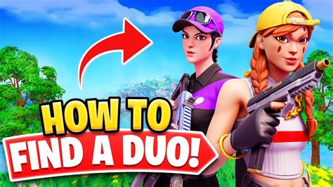 find a fortnite duo