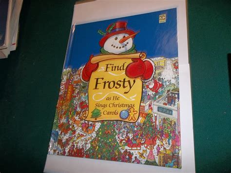 find frosty as he sings christmas carols look and find books Epub