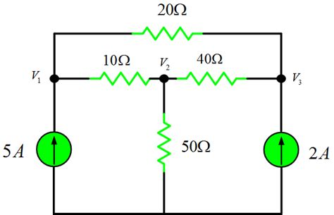 find the nodal voltages of the circuit using matlab simulink Reader