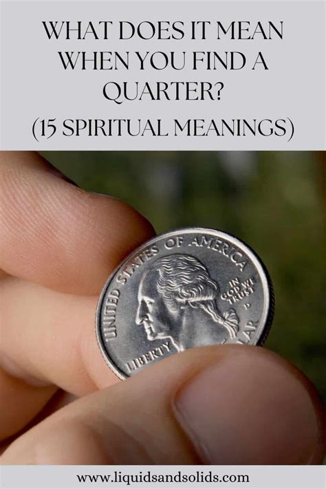 finding a quarter meaning