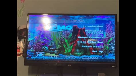 Finding Nemo Dvd Menu Walkthrough Disc 2