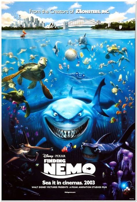 finding nemo film poster