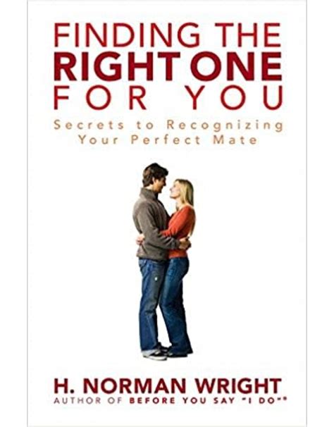 finding the right one for you secrets to recognizing your perfect mate Kindle Editon