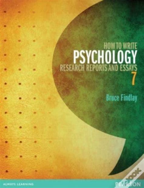 findlay how to write psychology Kindle Editon