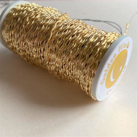 fine gold thread