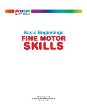 fine motor skills grades preschool k basic beginnings PDF