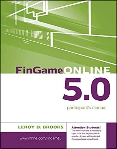 fingame-5-0-manual-quiz Ebook Kindle Editon