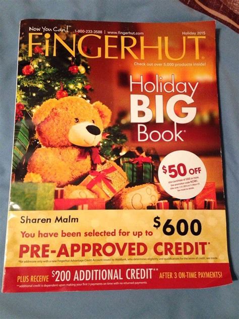Fingerhut Catalog Book