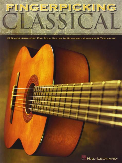 fingerpicking classical 15 songs arranged for solo guitar in standard notation and tab Doc