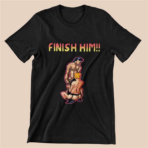 finish him tee shirt