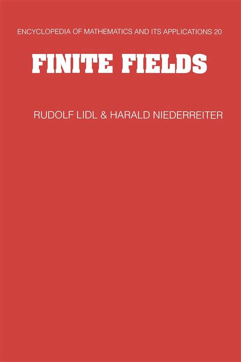 finite fields encyclopedia of mathematics and its applications Doc