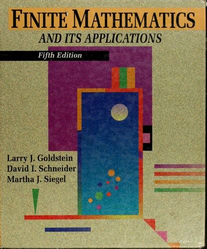 finite mathematics and its applications Kindle Editon