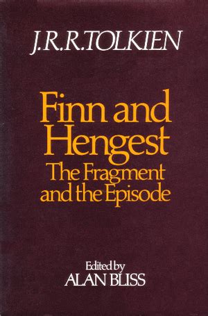 finn and hengest the fragment and the episode Doc