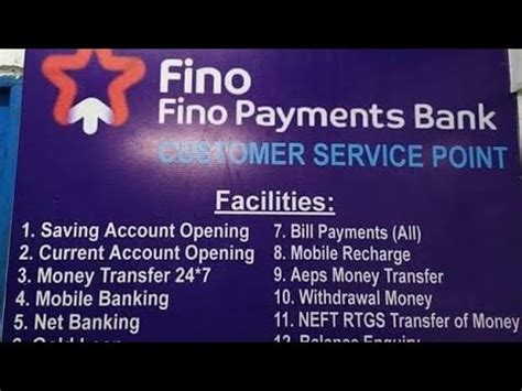 fino payment bank near me